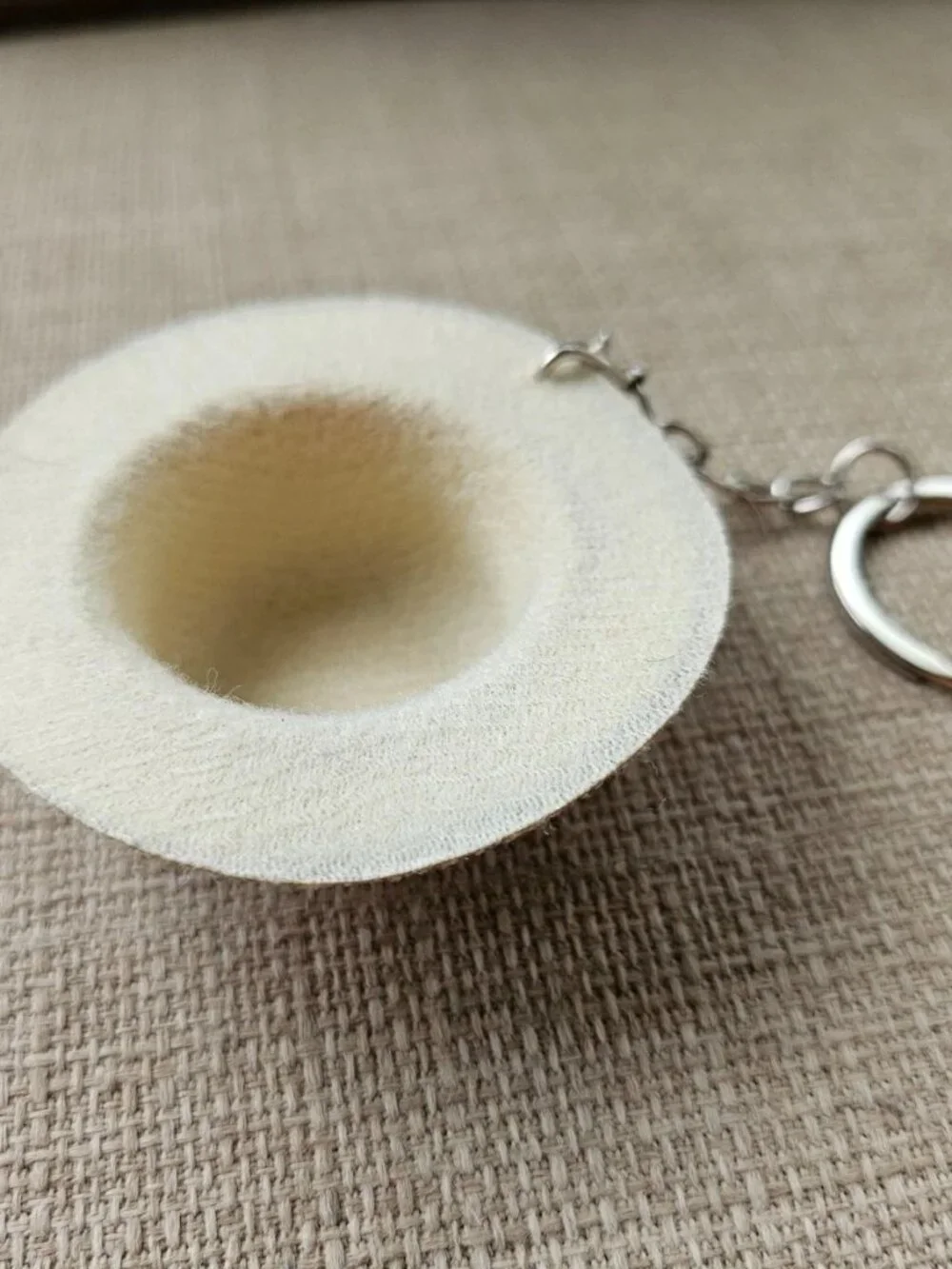 Keys Holder Handmade Straw Hat Anime Design Keychain keyring